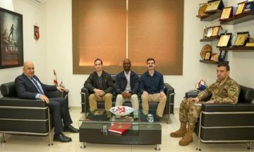 خريش يستقبل وفدا من السفارة الأميركية