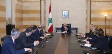 سلام التقى وفدا من جمعية المصارف: مشروع قانون الفجوة المالية أصبح في المجلس النيابي