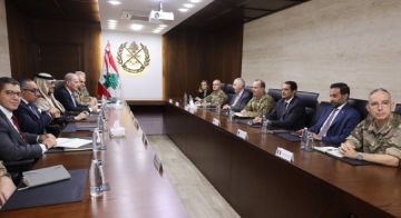 هيكل استقبل سفراء الخماسية تحضيرا لمؤتمر دعم الجيش