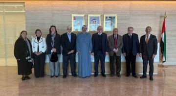 وفد من جمعية المقاصد يزور السفير الإماراتي في لبنان ويعرض مشاريعها التنموية