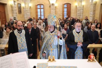 الأباتي أنطوان راجح ترأس قداس عيد البشارة في كنيسة سيدة الشابورية عين سعادة الأباتي أنطوان راجح ترأس قداس عيد البشارة في كنيسة سيدة الشابورية عين سعادة