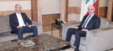 الحجار عرض مع ضو للأوضاع في الحنوب والنبطية وسبل تعزيز الجهوزية اللوجستية والإغاثية