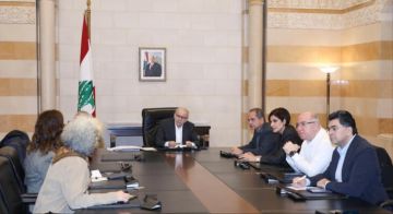 سلام عقد اللقاء الوزاري الدوري لمتابعة التطورات السياسية وخطة الاستجابة لمتطلبات النزوح والإغاثة