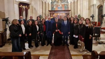 مرقص شارك في زياح الصليب وصلاة المساء برئاسة البطريرك الراعي في بكركي مرقص شارك في زياح الصليب وصلاة المساء برئاسة البطريرك الراعي في بكركي