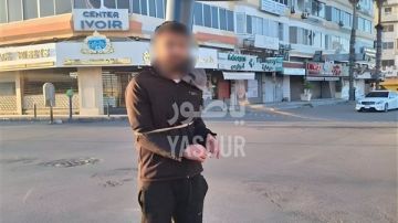 القاء القبض على احد اللصوص في محلة مفرق العباسية - صور