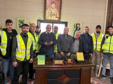 خريس من بدياس: صمود الأهالي أمانة في أعناقنا خريس من بدياس: صمود الأهالي أمانة في أعناقنا