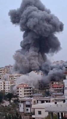 سلسلة غارات اسرائيلية استهدفت مرتفعات الريحان وديركيفا وكسارة العروش في عرمتى