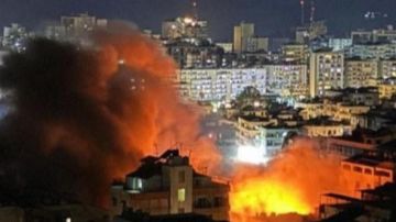 استهداف المبنى المهدد في حارة صيدا استهداف المبنى المهدد في حارة صيدا