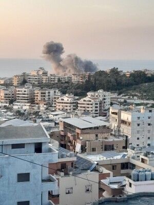 غارة إسرائيلية استهدفت محيط مدينة صيدا