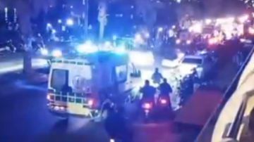 فيديو للمشهد من الرملة البيضاء: غارة وشهداء