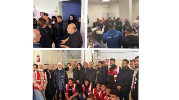 الزين جالت في مراكز إيواء للنازحين في صيدا وحارة صيدا: علينا التحسب لأي طارئ