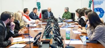 وفد من الاتحاد الأوروبي زار وحدة إدارة مخاطر الكوارث في السراي مؤكدا استمرار دعمها