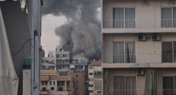 غارة إسرائيلية استهدفت الضاحية الجنوبية لبيروت غارة إسرائيلية استهدفت الضاحية الجنوبية لبيروت