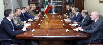 الرئيس عون يترأس اجتماعا أمنيا في بعبدا لعرض الأوضاع والاعتداءات الإسرائيلية على لبنان الرئيس عون يترأس اجتماعا أمنيا في بعبدا لعرض الأوضاع والاعتداءات الإسرائيلية على لبنان