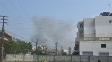 غارة تستهدف منطقة البرج الشمالي صور محلة الطريق الجديدة في البلدة