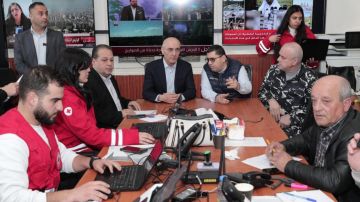 الحجار تفقد إدارة الكوارث في جبل لبنان واطلع على حاجات مراكز الإيواء