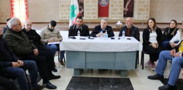 أبو فاعور: نقوم بواجبنا الأخلاقي والوطني بملف إيواء النازحين ولا بد من دعم البلديات أبو فاعور: نقوم بواجبنا الأخلاقي والوطني بملف إيواء النازحين ولا بد من دعم البلديات