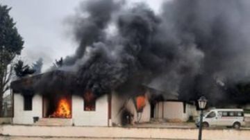 فيديو لقصف مركز للهيئة الصحية قرب مستشفى بنت جبيل فيديو لقصف مركز للهيئة الصحية قرب مستشفى بنت جبيل