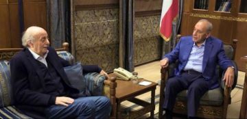 بري يلتقي وليد جنبلاط في هذه الاثناء في عين التينة