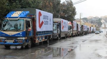 قافلة مساعدات إغاثية وصلت إلى القرى المسيحية في قضاء مرجعيون قافلة مساعدات إغاثية وصلت إلى القرى المسيحية في قضاء مرجعيون