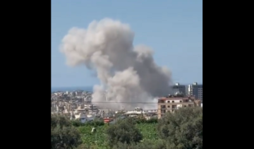 غارة إسرائيلية جديدة استهدفت منطقة الجاموس في الضاحية الجنوبية في هذه الأثناء