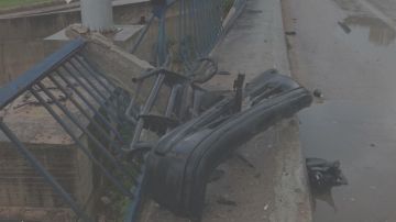 بالصورة: احذروا المسلك الغربي لجسر الكازينو بالصورة: احذروا المسلك الغربي لجسر الكازينو