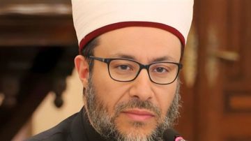 مواقف وطنية جامعة لأمين الفتوى في الجمهورية اللبنانية فضيلة الشيخ أمين الكردي في خطبة العيد