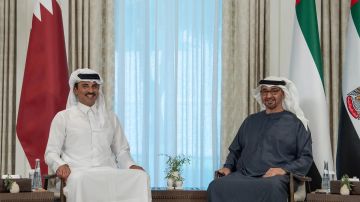 رئيس الإمارات يتصل بأمير قطر... وتأكيد على أهمية مواصلة التنسيق والتشاور