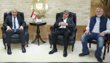 المدير العام للدفاع المدني استقبل مسؤول الشؤون البلدية في أمل والمفتش العام في كشافة الرسالة