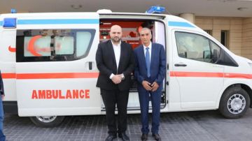 وزارة الصحة ترفد مستشفيات بسيارات إسعاف بهبة من العراق