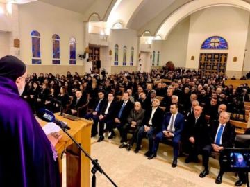 المطران سويف خلال قداس وجناز في الذكرى السنوية الاولى لرحيل هدى شديد: كانت رسولة المحبة والحق والسلام المطران سويف خلال قداس وجناز في الذكرى السنوية الاولى لرحيل هدى شديد: كانت رسولة المحبة والحق والسلام