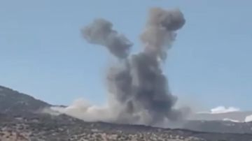 بالفيديو: غارة بلا إنذار