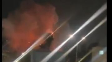 بالفيديو: لحظة سقوط الصاروخ على عراد بالفيديو: لحظة سقوط الصاروخ على عراد