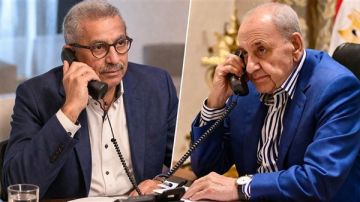 اتصال بين الرئيس بري والنائب سعد لحل مشكلة النازحين الذين لا يزالون في الشوارع !