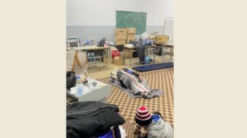 في صيدا: زحمة خانقة ونقص في المستلزمات في مراكز الايواء