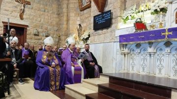 كلمة الراعي في جنازة الأب بيار الراعي: نصلي لكي يكون استشهاده فداء عن اللبنانيين رافضي هذه الحرب