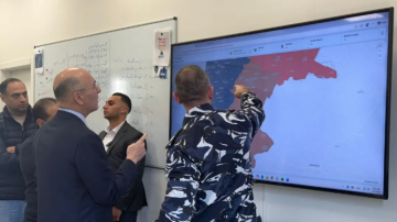 الحجار تابع الأوضاع الأمنية وإجراءات إيواء النازحين وشدد على التنسيق بين الإدارات المعنية