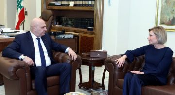 الرئيس عون يطلب من بلاسخارت متابعة المنظمة الدولية لما يجري في لبنان