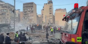 بيروت.. مشاهد خاصة لقناة RT من الموقع المستهدف جراء الغارة الإسرائيلية في منطقة الباشورة