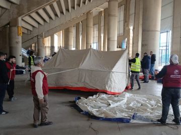 مؤسسة مخزومي : كل خيمة تنصب اليوم هي رسالة دعم!