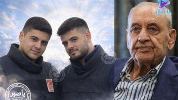 الرئيس بري يتصل معزيا بسعداء اسعاف النبطية