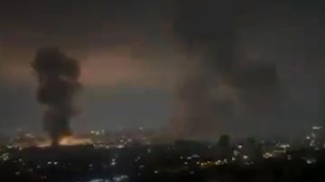 بالفيديو: طهران تحت القصف