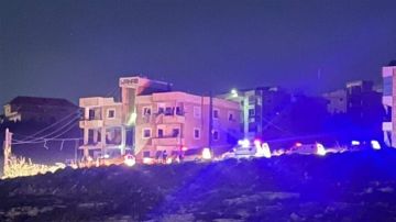 سلسلة غارات عنيفة استهدفت قرى قضاء النبطية فجر اليوم