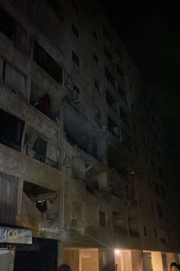 غارة جوية معادية على منطقة سكنية في تحويطة الغدير بالضاحية الجنوبية لبيروت