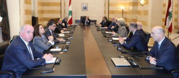 مرقص بعد الاجتماع الوزاري: سلام أكد الحرص على الحريات الإعلامية وسلامة الغذاء للنازحين مرقص بعد الاجتماع الوزاري: سلام أكد الحرص على الحريات الإعلامية وسلامة الغذاء للنازحين