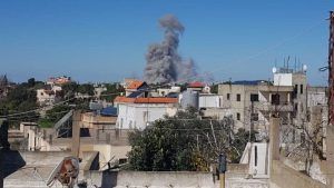 غارة على المنطقة الواقعة بين عبا وجبشيت وزوطر الغربية