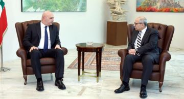 الرئيس عون يلتقي سلام في قصر بعبدا الرئيس عون يلتقي سلام في قصر بعبدا