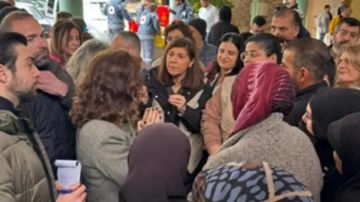 وزيرة السياحة تفقدت أحوال النازحين في مدرستي سن الفيل الأولى وبرج حمود الثالثة