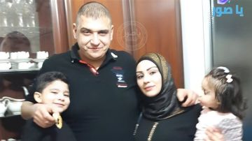 ابن صور الشاب علي محفوظ يتابع علاجه مع عائلته جراء اصابتهم في الغارة التي استهدفت المدينة في محلة دوار العلم يوم امس