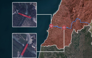 الجيش الإسرائيلي يستهدف الجسور في جنوب لبنان